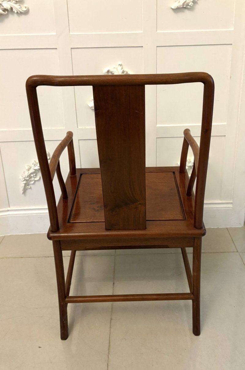 Unusual Antique Chinese Armchair - Image 4